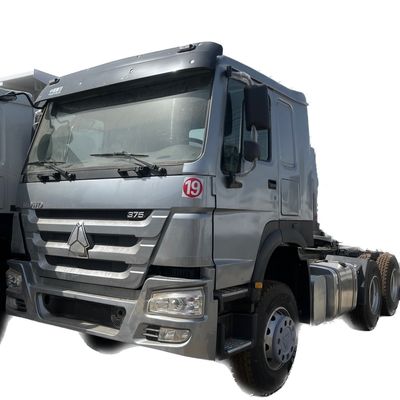 comprare Video supporto tecnico Diesel Used Sinotruck Howo Tractor Truck 375HP Tractor di traino online manufacture