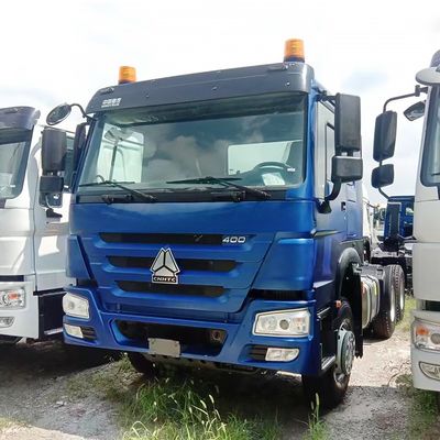 comprare Sinotruck usato HOWO 371 380 400 430HP 6X4 Tractor Truck Head con cambio manuale online manufacture