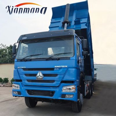 comprare 40 tonnellate usato Sinotruk Dump Truck, Sandstone Mining Howo 6x4 Tipper Truck 10 pneumatici online manufacture