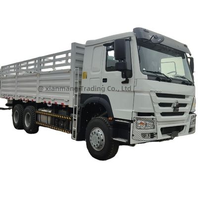 comprare Sinotruk HOWO 6X4 371HP 20-30t Fence Cargo Truck 3 assi Usato rimorchio a barra di traino online manufacture
