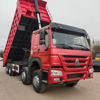 comprare Sinotruk Howo 371 8x4 Transmissione manuale Camionino a scarico 10-12 Ruota 30 tonnellate Diesel a sabbia destra Segmento di camion pesante utilizzato per l'estrazione mineraria online manufacture