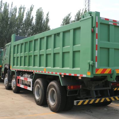 comprare 12.00R20 Tipo di pneumatico HOWO 8x4 Euro 2 375 CV a trazione sinistra Camion pesante con scatola di carico da 7,6*2,3*1,5 m online manufacture