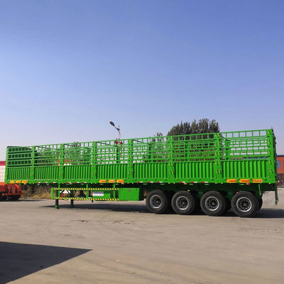 comprare Nuovo 3 assi 60 tonnellate 12,00R20 pneumatici 12 pneumatici rimorchio laterale per parete postale recinzione semirimorchio merci online manufacture