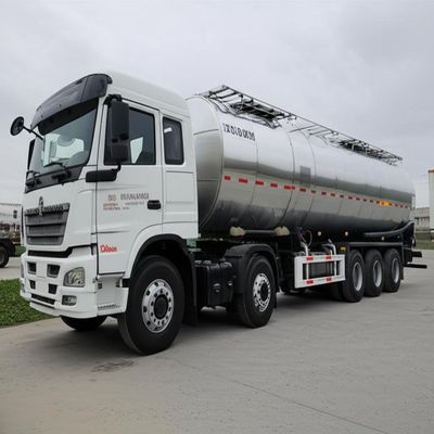 comprare Original Shacman Tractor Truck with 400L Aluminum Oil Tanker and 25 Ton Gross Vehicle Weight online manufacture