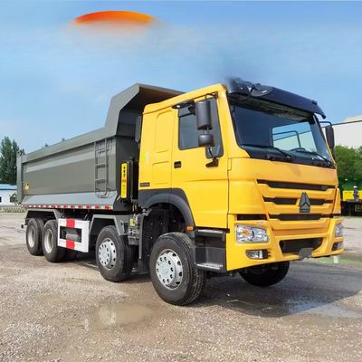 Un buon prezzo. Howo Euro 4 380hp 8x4 Dump Truck con sistema di sterzo ZF8118 e capacità di 50 tonnellate in linea