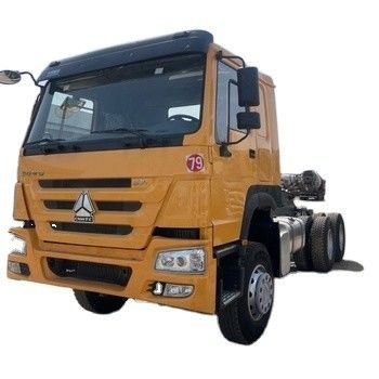 Un buon prezzo. 30 tonnellate di seconda mano 6x4 usato HOWO tipper Dump Truck 371 Dump Truck usato giallo a sinistra in linea
