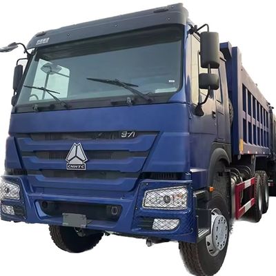Un buon prezzo. Sinotruk 6X4 371HP 30 tonnellate 20 metri cubi di scarico camion colore blu per il mercato africano in linea
