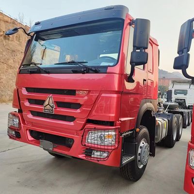 Un buon prezzo. Tipo di carburante Diesel Usato Sinotruk Tractor Truck Head 371HP 6X4 Con finestra manuale in linea