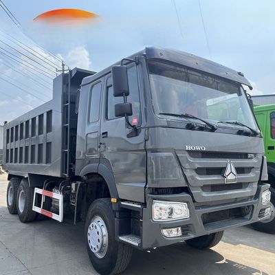 Un buon prezzo. Howo usato 6x4 Land Tipper Dump Trucks 10 ruote 20 30 40 tonnellate 371HP LHD per il movimento della terra in linea