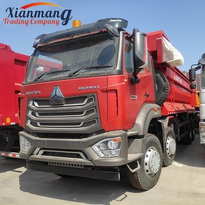 Un buon prezzo. HOWO NX 380HP 8x4 12 ruote camion di scarico camion di ribaltamento pesante con sistema multimediale con telecamera posteriore in linea