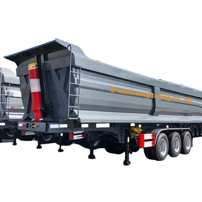 Un buon prezzo. 40 metri cubi 60 tonnellate di rimorchio posteriore furgone tipo Tri axle tippers in vendita in linea