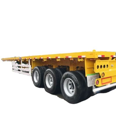 Un buon prezzo. 3 4 5 Assi 40 piedi semirimorchiato piatto 60 piedi alta capacità di carico 13T-16T per il Messico in linea