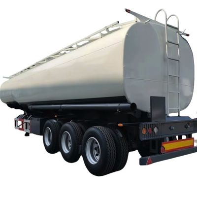 Un buon prezzo. 45000L rimorchieri petroliferi usati in vendita, 3 assi 3 compartimenti petroliere semirimorchiere in linea