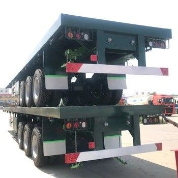Un buon prezzo. Personalizzabile 2 3 4 Assi 30tons 40 Tons 50 Tons Container di spedizione semirimorchio a letto piatto con camion trattore in linea