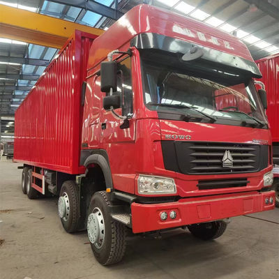 Un buon prezzo. 8X4 LHD 371 cavalli HOWO Cargo Truck con sterzo personalizzabile e pneumatico di configurazione di cavalli 12.00R20 Motore WEICHAI in linea