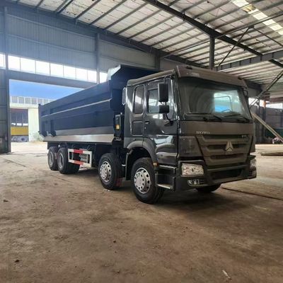 Un buon prezzo. 8X4 Lhd 12R20 375 HP Howo Dump Truck personalizzato con configurazione di sterzo e cavalli in linea