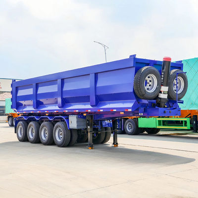 Un buon prezzo. 4 assi (può essere personalizzato 2/3/5/6 assi) 12R20 pneumatici Nuovo Dump Truck semirimorchio Fabbrica vendita diretta in linea