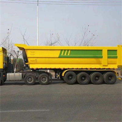 Un buon prezzo. 8 mm Spessore della piastra inferiore Semi-remorco con asse 3/4 originale personalizzabile FUWA/BPW sospensione meccanica americana in linea